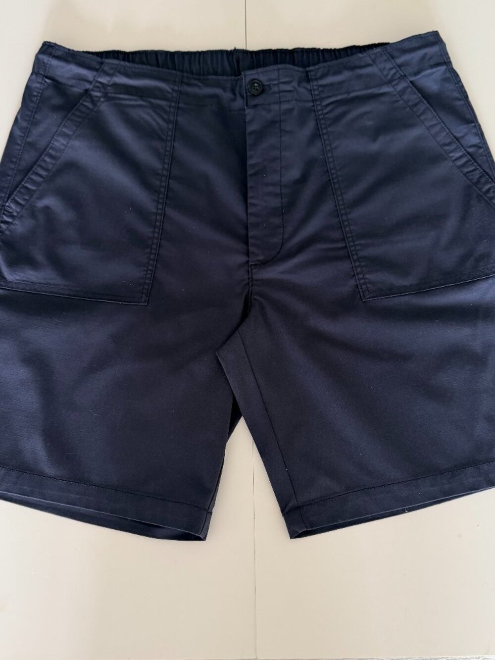 Calvin Klein Mens Navy Utility Shorts Size 38 Hiking Walking Gorpcore Casual